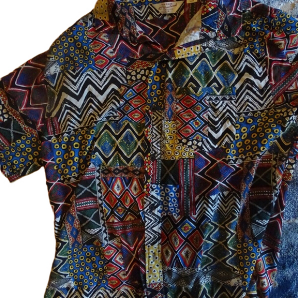 VINTAGE RE-MASTERED SHORT SLEEVED SHIRT - Picture 1 of 1